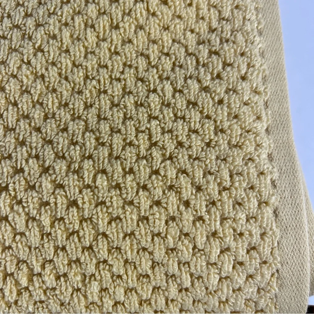 Ecoexistence Bath Towel Set Bamboo Gold Zero Twist Loops Cotton Set of 2 NEW